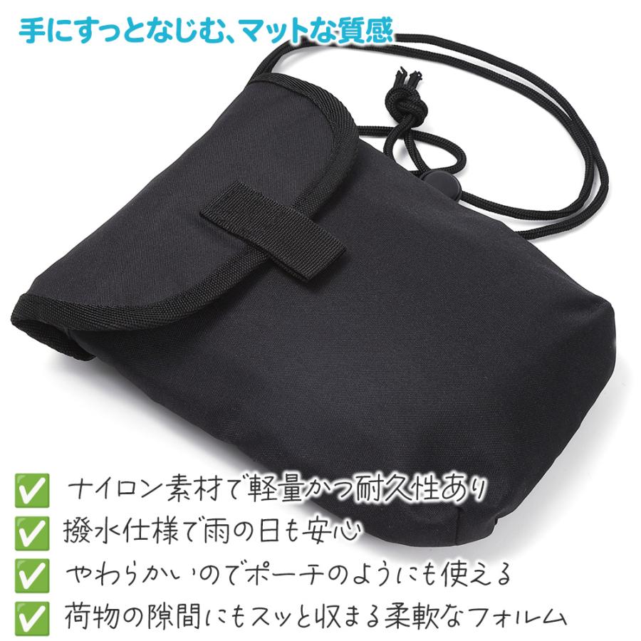 ミニショルダーバッグ スマホポーチ スマホ入る 軽量 撥水 丈夫