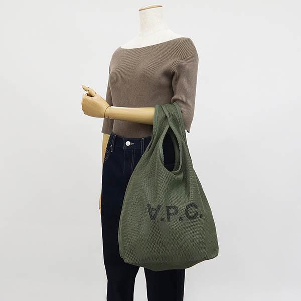 A.P.C. 《最大17%還元》アーペーセー エコバッグ メッシュ ロゴ A.P.C. 《最大17%還元》アーペーセー エコバッグ メッシュ ロゴ