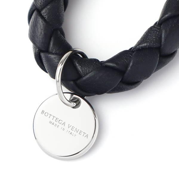 Bottega Veneta 編み込みレザーキーホルダー BOTTEGA VENETA 編み込みレザーキーホルダー アウトレット