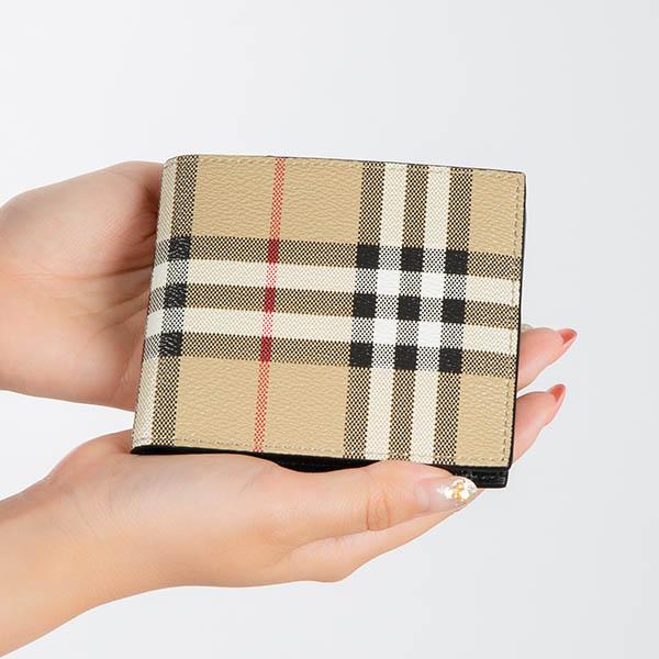 BURBERRY バーバリー 二つ折り財布 メンズ ヴィンテージチェック BURBERRY バーバリー 二つ折り財布 メンズ ヴィンテージチェック