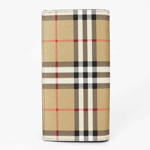 BURBERRY（バーバリー） 長財布 メンズ ヴィンテージチェック ベージュ