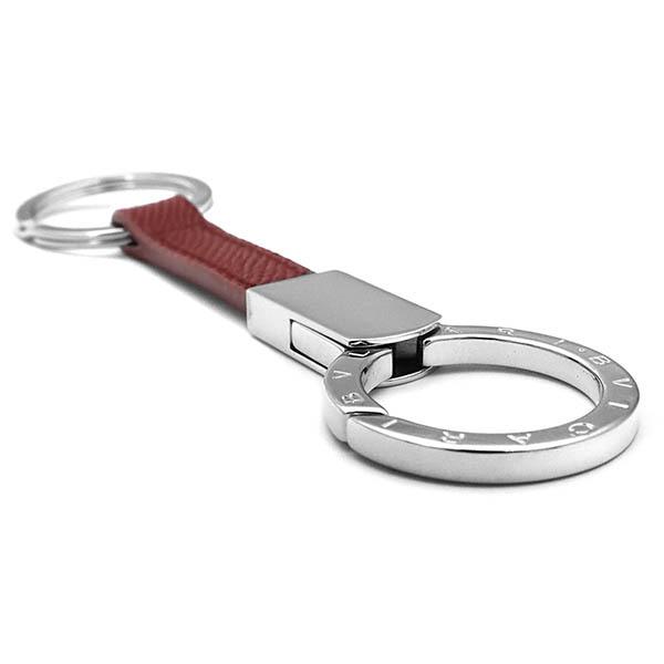 BVLGARI（ブルガリ） キーリング メンズ レディース レザー リング