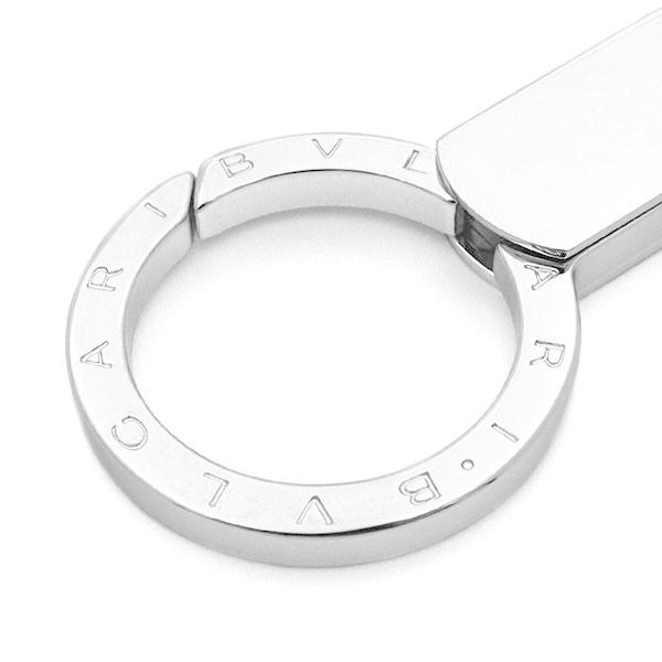 ブルガリ BVLGARI キーリング メンズ レディース レザー リング キーホルダー レッド系 283701【最大2000円クーポン】の画像