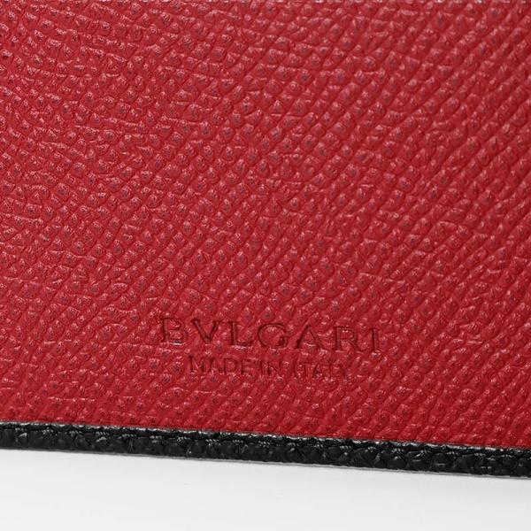 BVLGARI（ブルガリ） 二つ折り財布 メンズ バイカラー ウォレット