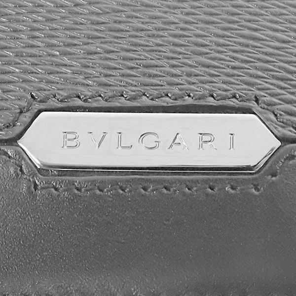 BVLGARI（ブルガリ） 小銭入れ メンズ レザー コインケース ブラック