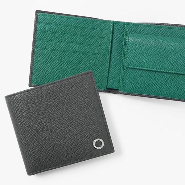 極美品　BVLGARI ブルガリ　財布　二つ折り　M48 BVLGARI（ブルガリ） 長財布 財布 メンズ ブルガリブルガリ 二つ折り