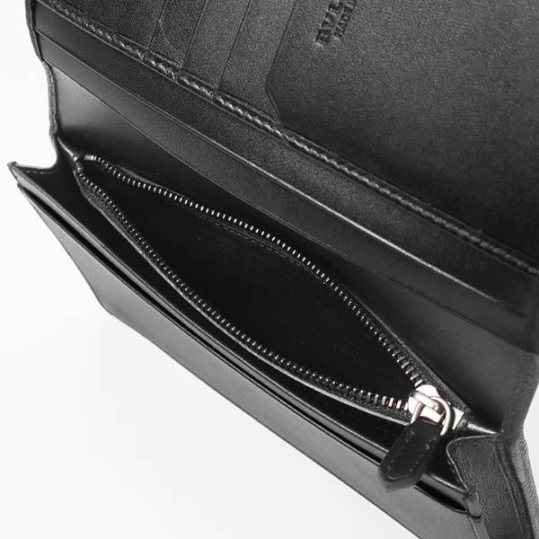ブルガリ BVLGARI メンズ 長財布 レザー ブラック 36966【最大1000円クーポン】の画像