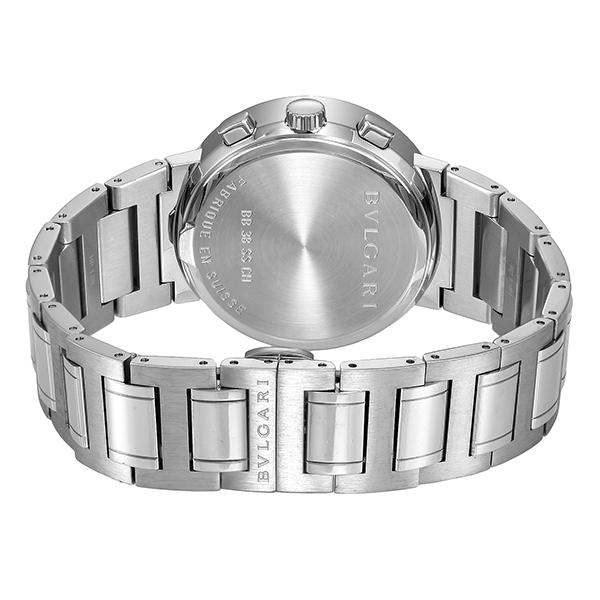 《期間限定P10倍》ブルガリ BVLGARI 腕時計 メンズ ブルガリブルガリ 38mm 自動巻き ブラック シルバー BB38BSSDCH｜brandol-s｜03