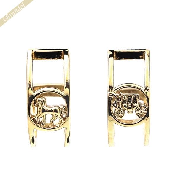 ポイント最大17 コーチ Coach ピアス レディース 馬車モチーフ フープ ゴールド 5969 Gld Co 5969 Gld Brandol Style 通販 Yahoo ショッピング