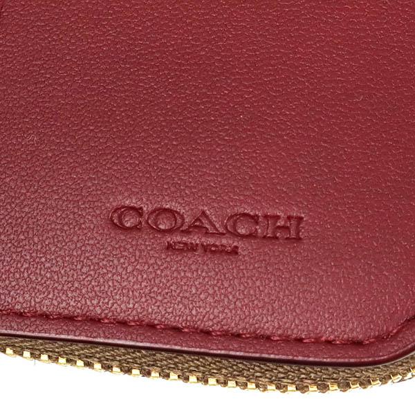 《ポイント9倍》コーチ COACH 二つ折り財布 レディース カラーブロック シグネチャー キャンバス ライトブラウン C6027 B4NQ4｜brandol-s｜07