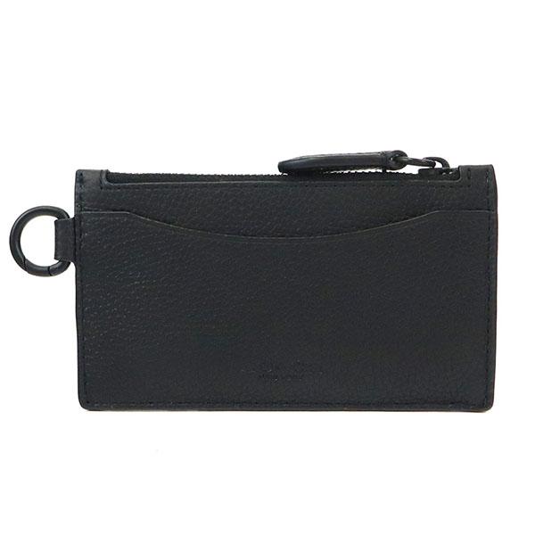 新品☆COACH(コーチ)メンズ　ブラック レザー コインケース COACH コーチ 小銭入れ メンズ レザー フラグメントケース