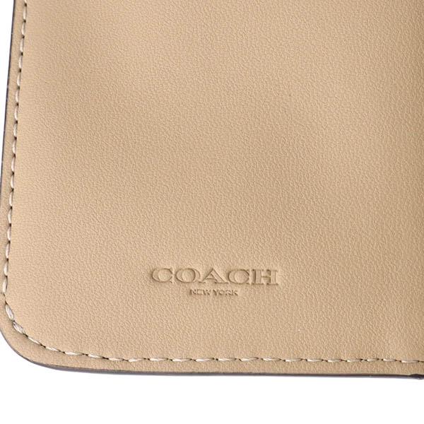 コーチ COACH 二つ折り財布 レディース シグネチャー ジャカード タビー ミディアム ウォレット ベージュ CA194 B4SHG｜brandol-s｜07