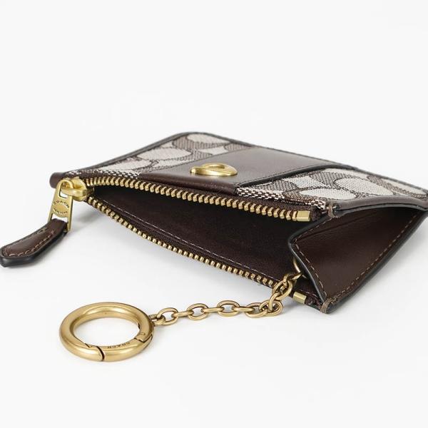 COACH（コーチ） 小銭入れ レディース ミニ スキニー IDケース
