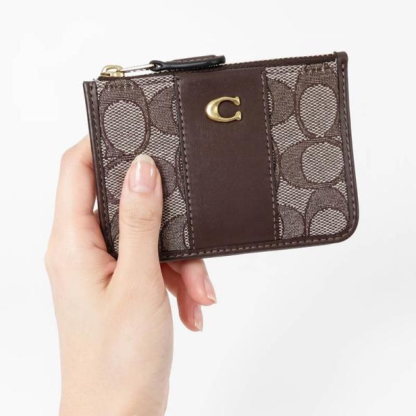 COACH（コーチ） 小銭入れ レディース ミニ スキニー IDケース