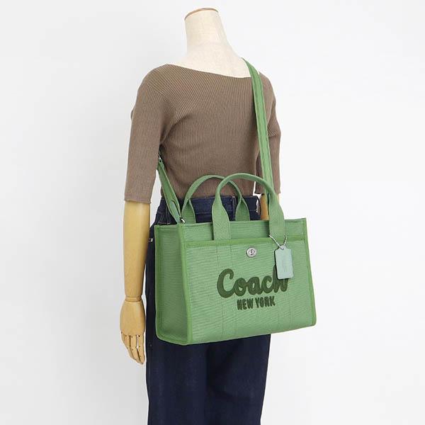 《最大21%還元》コーチ COACH ショルダーバッグ レディース ロゴ カーゴ 2way トートバッグ 各色 CP158｜brandol-s｜23