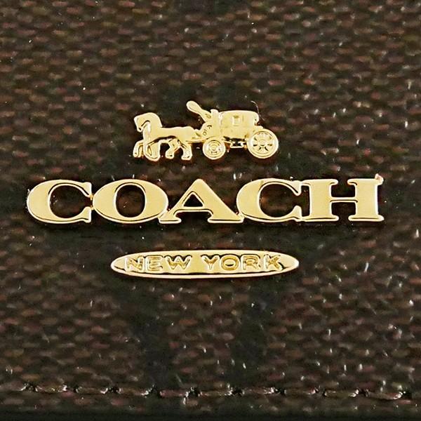 コーチ COACH レディース キーケース シグネチャー ブラウン×ブラック F77998 IMAA8｜brandol-s｜06