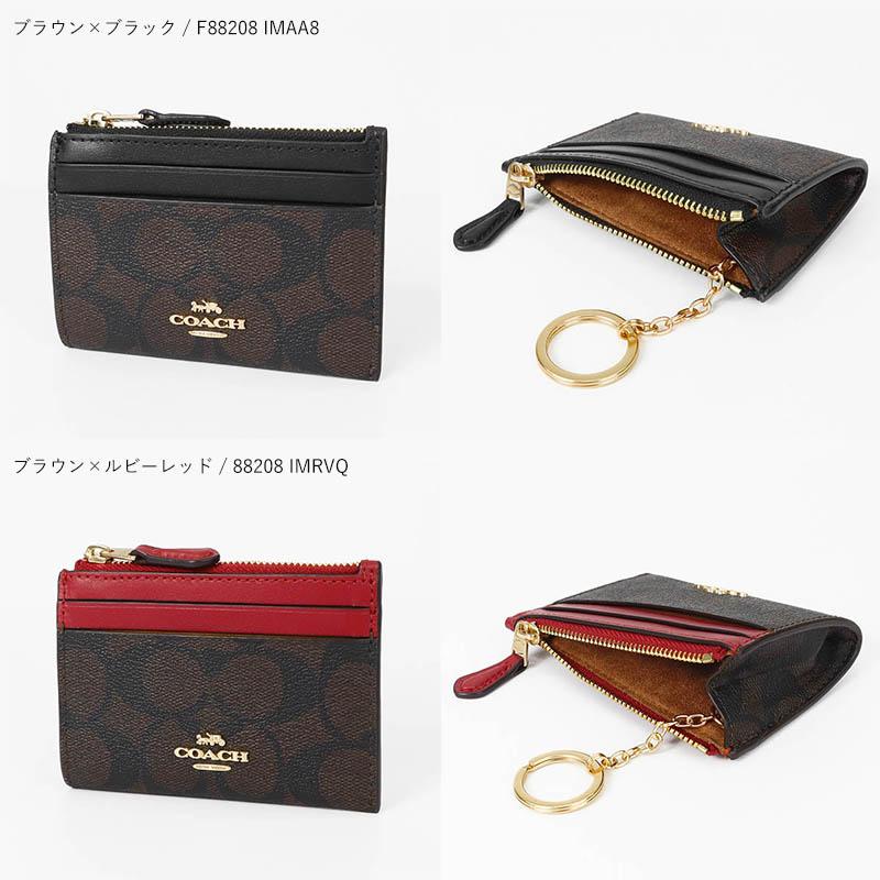 コーチ COACH 小銭入れ レディース シグネチャー ミニ財布 コインケース 定期入れ 各色 F88208｜brandol-s｜17