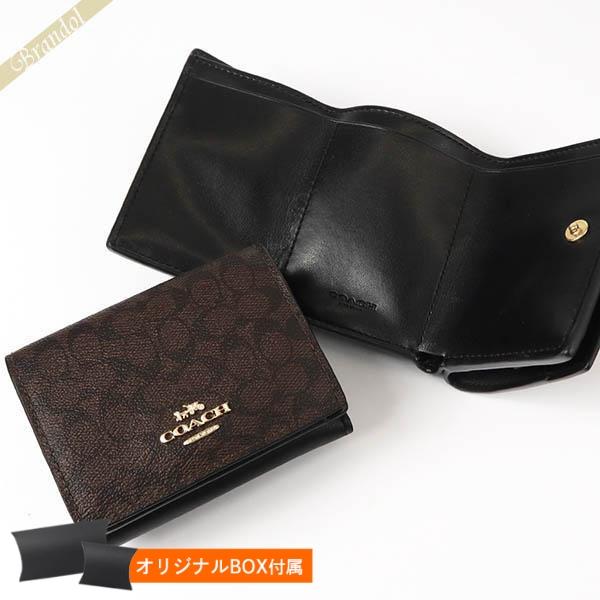 P10倍_1日23:59迄》コーチ COACH レディース 三つ折り財布 