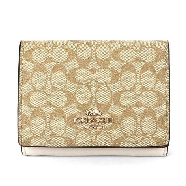 COACH コーチ レディース 三つ折り財布 シグネチャー ミニ COACH コーチ レディース 三つ折り財布 シグネチャー ミニ