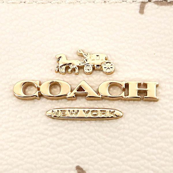 コーチ COACH 財布 長財布 レディース ハートフラワー 花柄 ホワイト系 