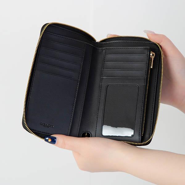 COACH 《P6倍_1日23:59迄》コーチ 財布 ラウンドファスナー 長 COACH 《P6倍_1日23:59迄》コーチ 財布 ラウンドファスナー 長