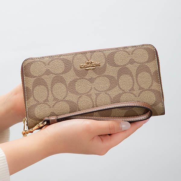COACH 《P6倍_28日10:59迄》コーチ 財布 ラウンドファスナー 長 COACH 《P6倍_28日10:59迄》コーチ 財布 ラウンドファスナー 長