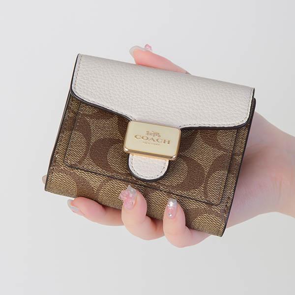 COACH コーチ 二つ折り財布 レディース シグネチャー ロゴ COACH コーチ 二つ折り財布 レディース シグネチャー ロゴ