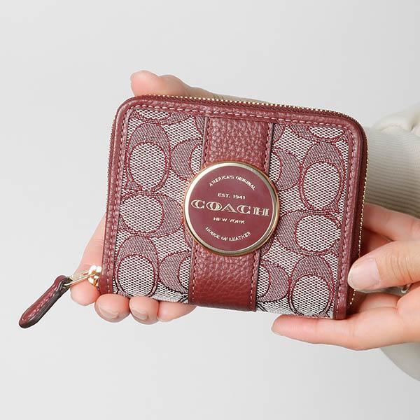 COACH コーチ 二つ折り財布 レディース シグネチャー ストライプ COACH コーチ 二つ折り財布 レディース シグネチャー ストライプ