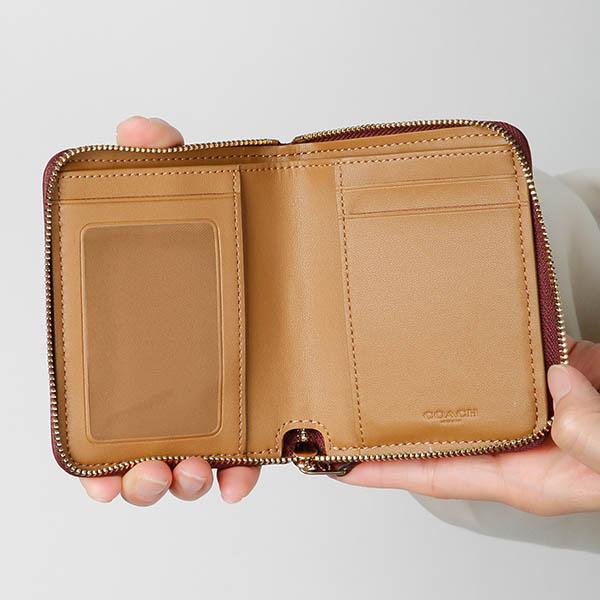 COACH コーチ 二つ折り財布 レディース シグネチャー ストライプ COACH コーチ 二つ折り財布 レディース シグネチャー ストライプ