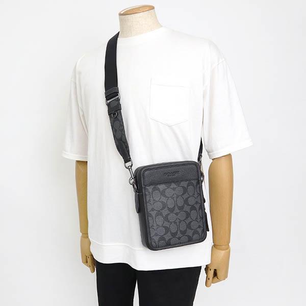 COACH コーチ ショルダーバッグ メンズ シグネチャー 縦型 COACH コーチ ショルダーバッグ メンズ シグネチャー 縦型