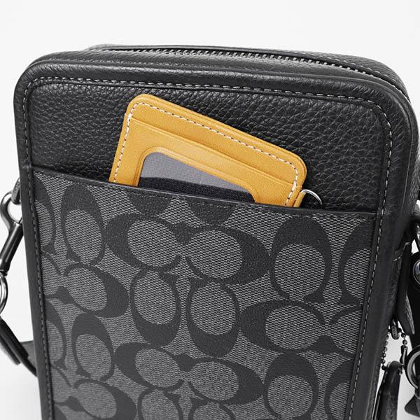 COACH コーチ ショルダーバッグ メンズ シグネチャー 縦型 COACH コーチ ショルダーバッグ メンズ シグネチャー 縦型
