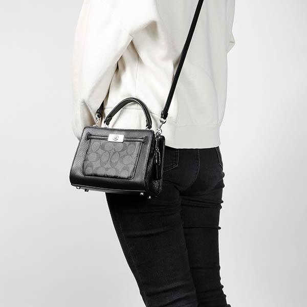 COACH コーチ ショルダーバッグ シグネチャー 2way ミニ COACH コーチ ショルダーバッグ シグネチャー 2way ミニ