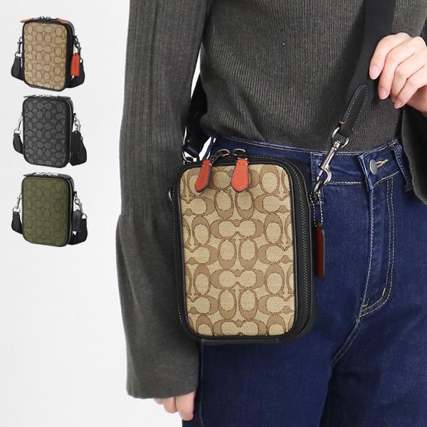 COACH（コーチ） ショルダーバッグ シグネチャー ジャカード