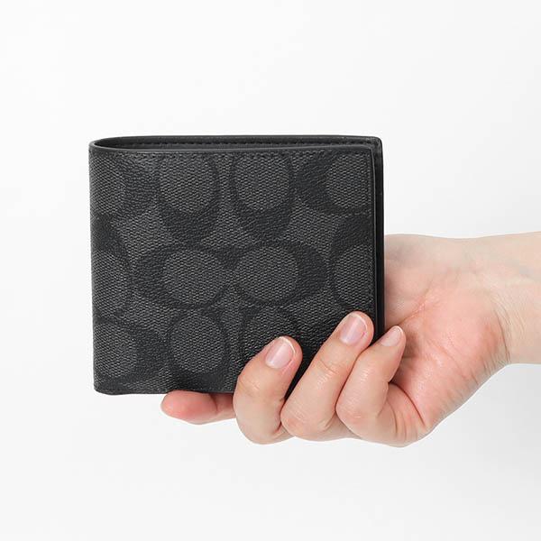 COACH 《5%OFFクーポン対象》コーチ 二つ折り財布 メンズ COACH 《5%OFFクーポン対象》コーチ 二つ折り財布 メンズ