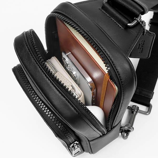 COACH コーチ ボディバッグ メンズ レディース シグネチャー 縦 COACH コーチ ボディバッグ メンズ レディース シグネチャー 縦