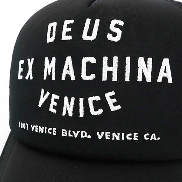 デウスエクスマキナ Deus Ex Machina キャップ 帽子 メンズ ロゴ メッシュキャップ ブラック DMA47620 BLACK ◇｜brandol-s｜05