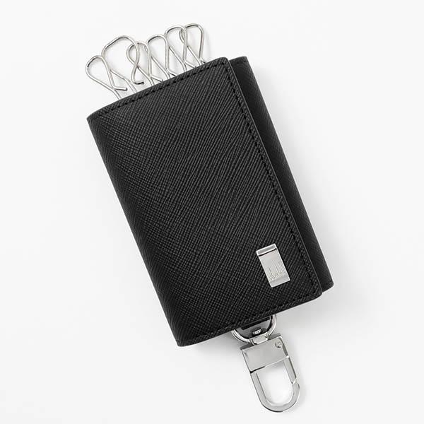 dunhill（ダンヒル） キーケース メンズ シンプル 無地 ブラック