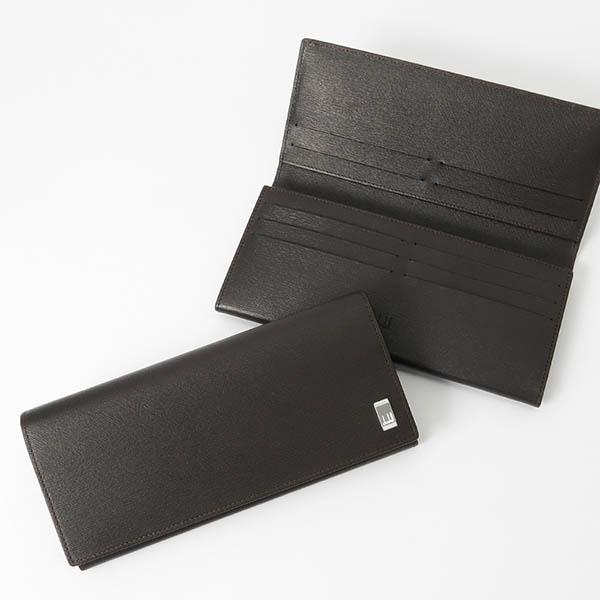 ダンヒル dunhill メンズ 長財布 ダークブラウン FP1010E
