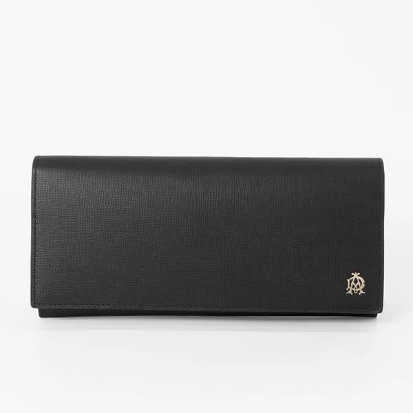 ダンヒル dunhill メンズ 長財布 BELGRAVE ベルグレイブ レザー ビルホールド コートウォレット ブラック L2S810A