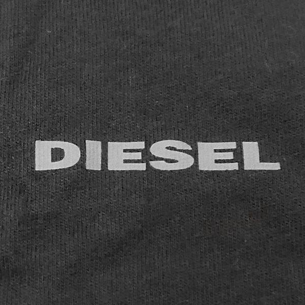 ディーゼル DIESEL メンズ Tシャツ 3枚組 Vネック S/M/L ブラック ホワイト グレー 00SPDM 0AALW 01｜brandol-s｜08