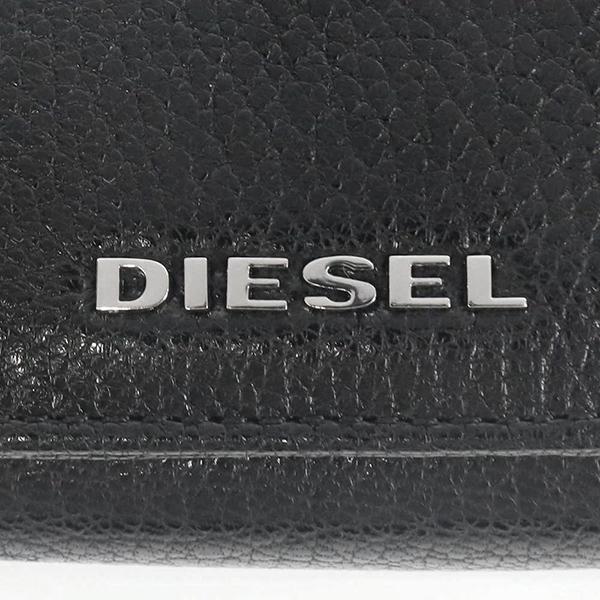 ディーゼル DIESEL 三つ折り財布 メンズ THE BEIS SPEJAP ロゴ レザー ブラック ネイビー X06639 P3043 H6158｜brandol-s｜06