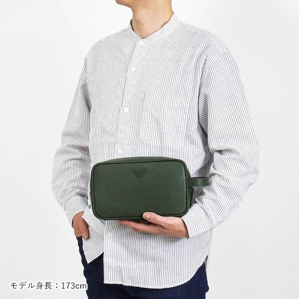 EMPORIO ARMANI エンポリオアルマーニ セカンドバッグ 箱型 メンズ