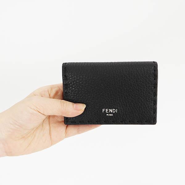 FENDI フェンディ 名刺入れ メンズ レザー カードケース ロゴ FENDI フェンディ 名刺入れ メンズ レザー カードケース ロゴ