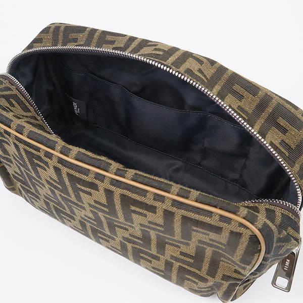 FENDI フェンディ セカンドバッグ メンズ FFロゴ ズッカ柄 FENDI フェンディ セカンドバッグ メンズ FFロゴ ズッカ柄