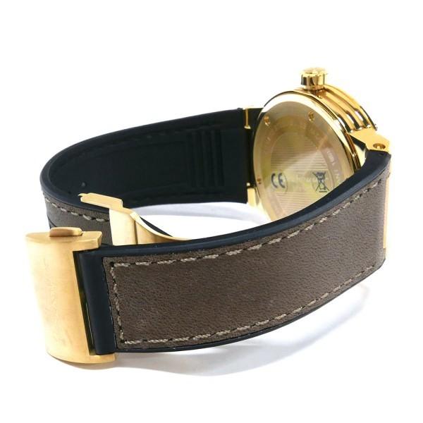 フェラガモ Ferragamo メンズ 腕時計 F-80 デイト 44mm ブラウン 