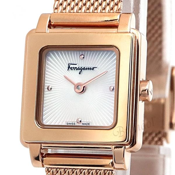 FERRAGAMO（フェラガモ） レディース 腕時計 SQUARE スクエア 20mm
