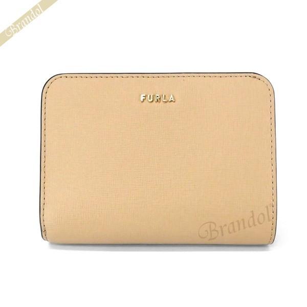 二つ折り財布 レディース Furla 財布 02b レザー 0 サンドベージュ 0 Pcy0 バビロン 02b クーポン配布中 フルラ ジップアラウンド Fu Brandol Style