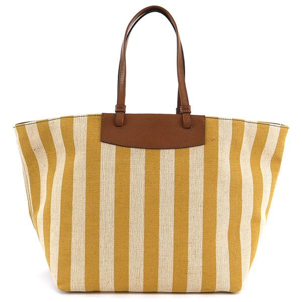 FURLA（フルラ） トートバッグ レディース ストライプ イエロー系 