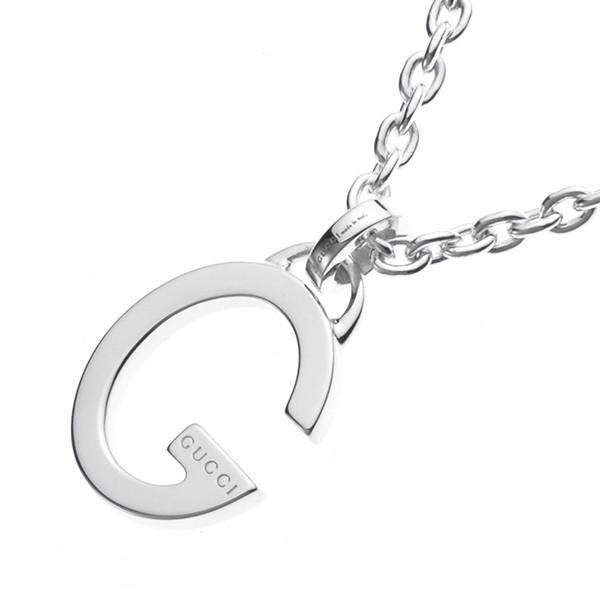 GUCCI（グッチ） ネックレス レディース Gロゴ ペンダント シルバー