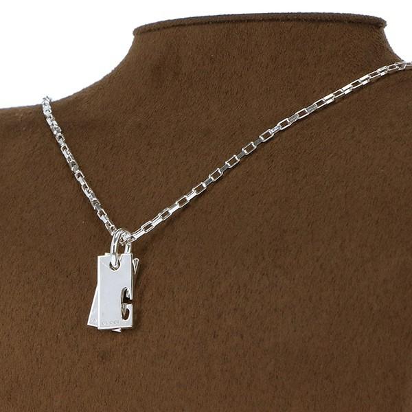 国内外の人気 8106 J8400 シルバー ペンダント Gプレート レディース メンズ ネックレス Gucci 3 Offクーポン配布 グッチ Silver925 ネックレス 男性用 ユニセックス Gucci メンズアクセサリー Meorboston Org